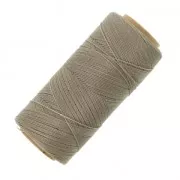 Linhasita waxed thread spool for micro macramé 0.5 mm - Greige (04) x335m