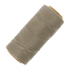 Linhasita waxed thread spool for micro macramé 0.5 mm - Greige (04) x335m