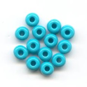 Preciosa Seed beads 6/0 4 mm - Turquoise x20g