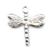 Silver Butterfly Charm 16mm x1|raw }}