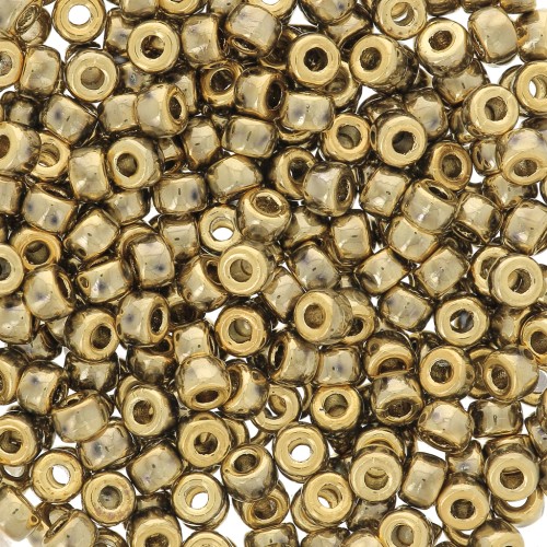 Matubo 8/0 Seed Beads, 3.15 mm - Full Dorado, 10 g