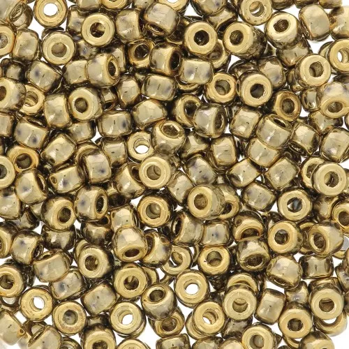 Matubo 8/0 Seed Beads, 3.15 mm - Full Dorado, 10 g
