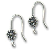925 Sterling Silver Earwires 21mm x2