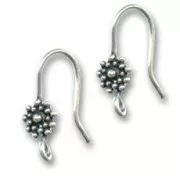 925 Sterling Silver Earwires 21mm x2