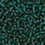 Toho Seed Beads 11/0 TO11R27BDF - Silver Lined Frosted Teal x8g
