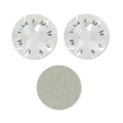 PureCrystal stick-on rhinestones 6mm Crystal  x10