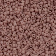 Toho Seed beads 15/0 TO15R774 - Opaque Pastel Shrimp Frosted x8g|raw }}