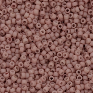 Toho Seed beads 15/0 TO15R774 - Opaque Pastel Shrimp Frosted x8g