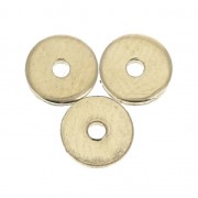Gold-Filled Flat Washers Heishi style 5mm x4|raw }}
