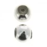 Stopper Bead 8 mm with a hole of 2 mm Sterling Silver 925 x1
