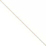 1mm Fine cable chain - Gold filled x 1 m