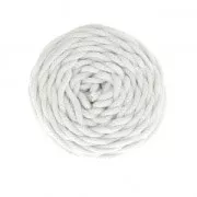 Cotton Air 5 mm cord for macrame - White x 50m