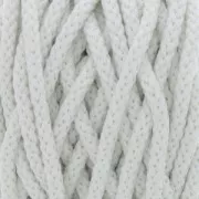 Cotton Air 5 mm cord for macrame - White x 50m