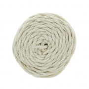 Cotton Air 5 mm cord for macrame - Crème x 50m|raw }}