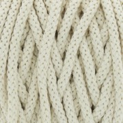 Cotton Air 5 mm cord for macrame - Crème x 50m