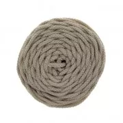 Cotton Air 5 mm cord for macrame - Beige x 50m