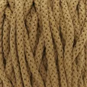 Cotton Air 5 mm macramé cotton cord spool - Dark sand x50m