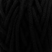 Cotton Air 5 mm cord for macrame - Black x 50m