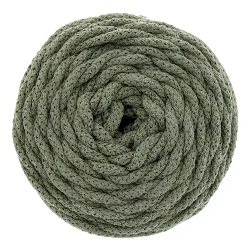 Cotton Air 5 mm cord for macrame - Avocado x 50m