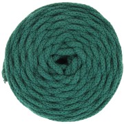 Cotton Air 5 mm cord for macrame - Bottle Green x 50m|raw }}