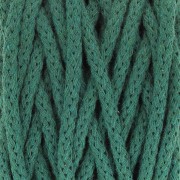 Cotton Air 5 mm cord for macrame - Bottle Green x 50m