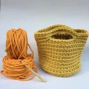 Cotton Air 5 mm cord for macrame - Bottle Green x 50m