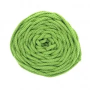 Cotton Air 5 mm cord for macrame - Light Green x 50m