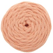 Cotton Air 5 mm cord for macrame - Salmon x 50m|raw }}