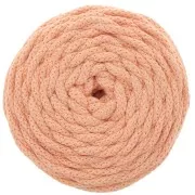 Cotton Air 5 mm cord for macrame - Salmon x 50m