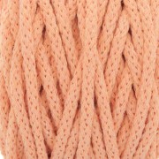 Cotton Air 5 mm cord for macrame - Salmon x 50m
