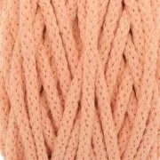 Cotton Air 5 mm cord for macrame - Salmon x 50m