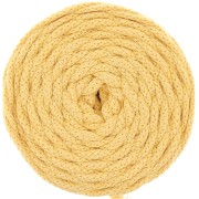 Cotton Air 5 mm cord for macrame - Light Yellow x 50m|raw }}