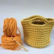 Cotton Air 5 mm cord for macrame - Light Yellow x 50m