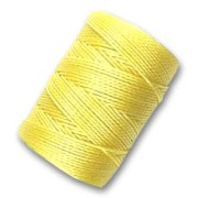 C-Lon Beading Cord 0,50 mm Lemon x84m