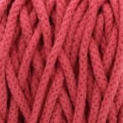 Cotton Air 5 mm macramé cotton cord spool - Old Pink x50m