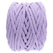 Cotton Air 5 mm cord for macrame - Purple x 50m