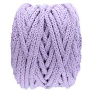 Cotton Air 5 mm cord for macrame - Purple x 50m