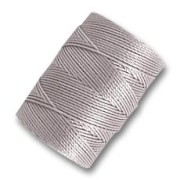 C-Lon Beading Cord 0,50 mm Silver x84m|raw }}