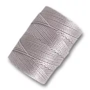 C-Lon Beading Cord 0,50 mm Silver x84m