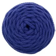 Cotton Air 5 mm cord for macrame - Navy Blue x 50m