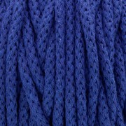 Cotton Air 5 mm cord for macrame - Navy Blue x 50m