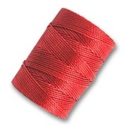C-Lon Beading Cord 0,50 mm Shanghai Red x84m|raw }}
