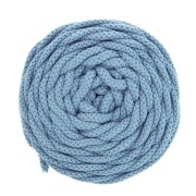 Cotton Air 5 mm cord for macrame - Light Blue x 50m|raw }}