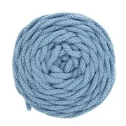 Cotton Air 5 mm cord for macrame - Light Blue x 50m