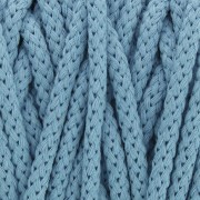 Cotton Air 5 mm cord for macrame - Light Blue x 50m