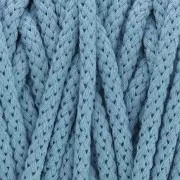 Cotton Air 5 mm cord for macrame - Light Blue x 50m