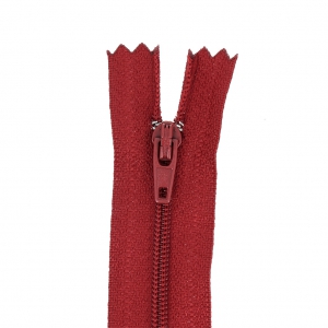 Long and Non-separable zipper 30 cm - Red x1