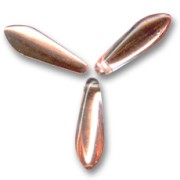 Dagger 5x16mm Crystal Capri Gold x50|raw }}