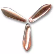 Dagger 5x16mm Crystal Capri Gold x50