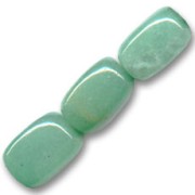 Bead Green Aventurine 18x12mm x1